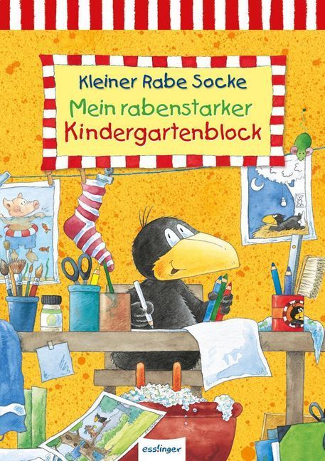 Der kleine Rabe Socke - Mein rabenstarker Kindergartenblock - Taschenbuch