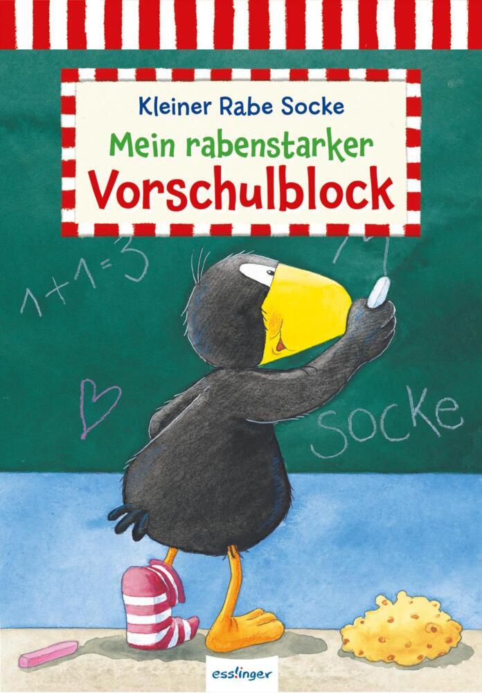 Der kleine Rabe Socke: Mein rabenstarker Vorschulblock - Taschenbuch