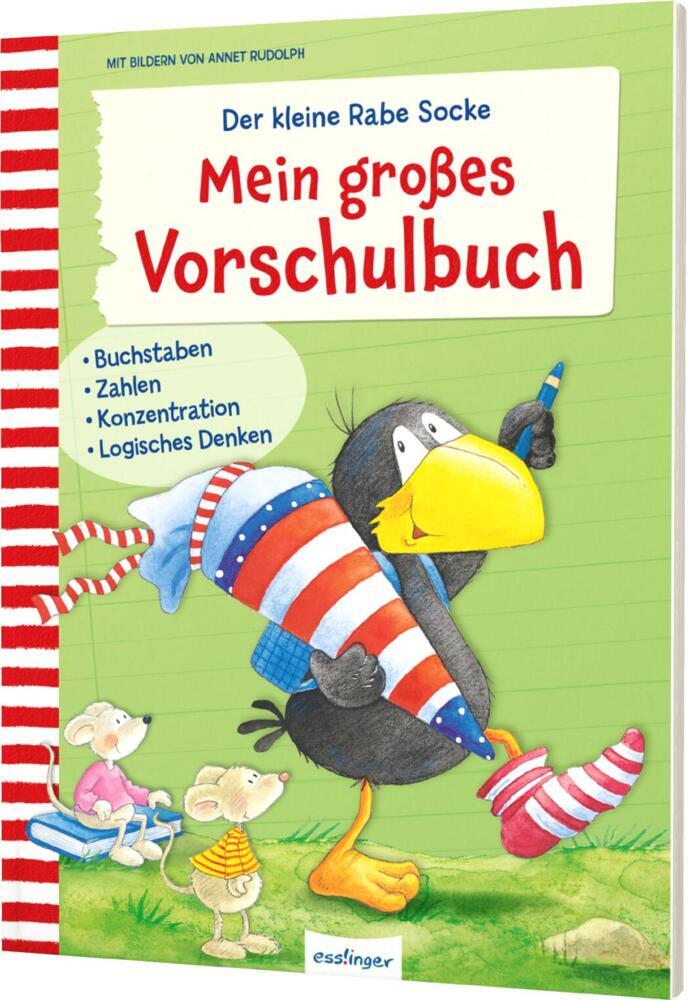 Der kleine Rabe Socke: Mein großes Vorschulbuch - Taschenbuch