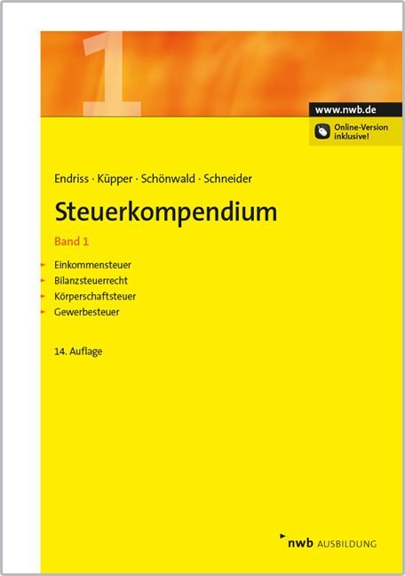 Josef Schneider: Steuerkompendium, Band 1