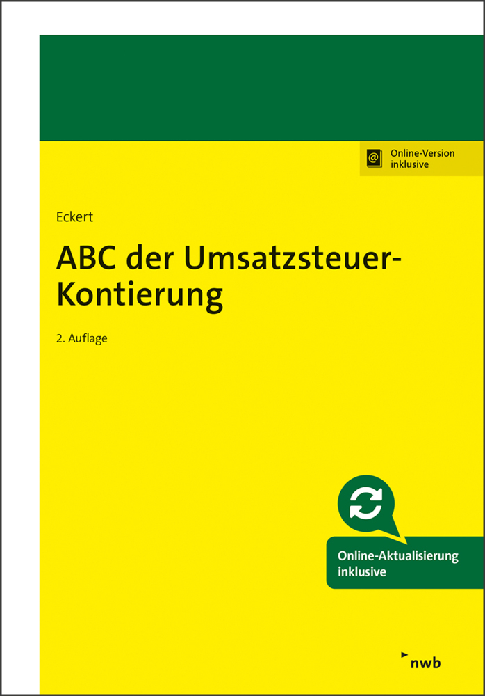 Karl-Hermann Eckert: ABC der Umsatzsteuer-Kontierung