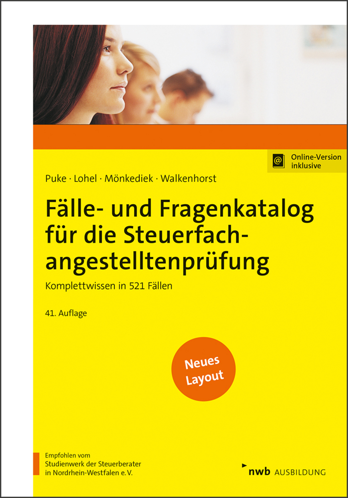 Ralf Walkenhorst: Fälle- und Fragenkatalog für die Steuerfachangestelltenprüfung