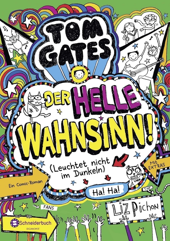 Liz Pichon: Tom Gates - Der helle Wahnsinn! (Leuchtet nicht im Dunkeln) - gebunden