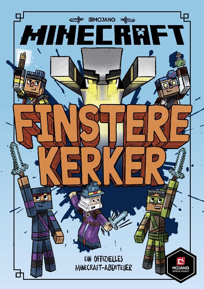 Minecraft: Minecraft Erste Leseabenteuer - Finstere Kerker - gebunden