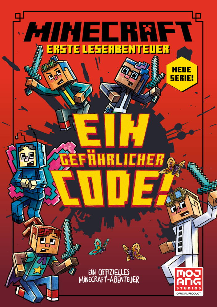 Nick Eliopulos: Minecraft Erste Leseabenteuer - Ein gefährlicher Code - gebunden