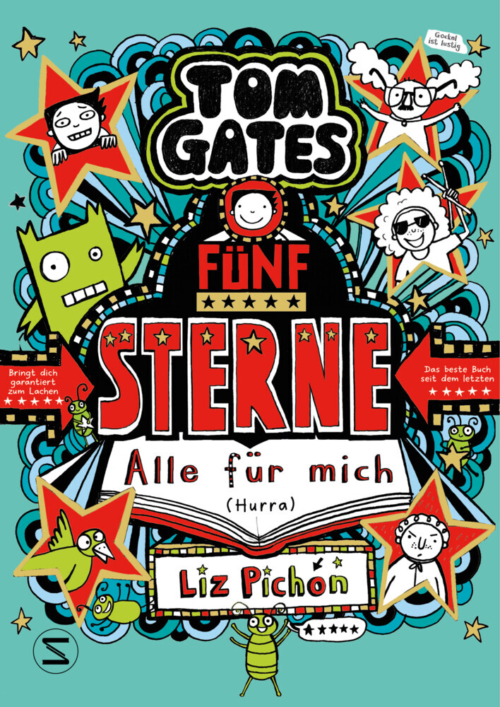 Liz Pichon: Tom Gates. Fünf Sterne - Alle für mich (Hurra) - gebunden