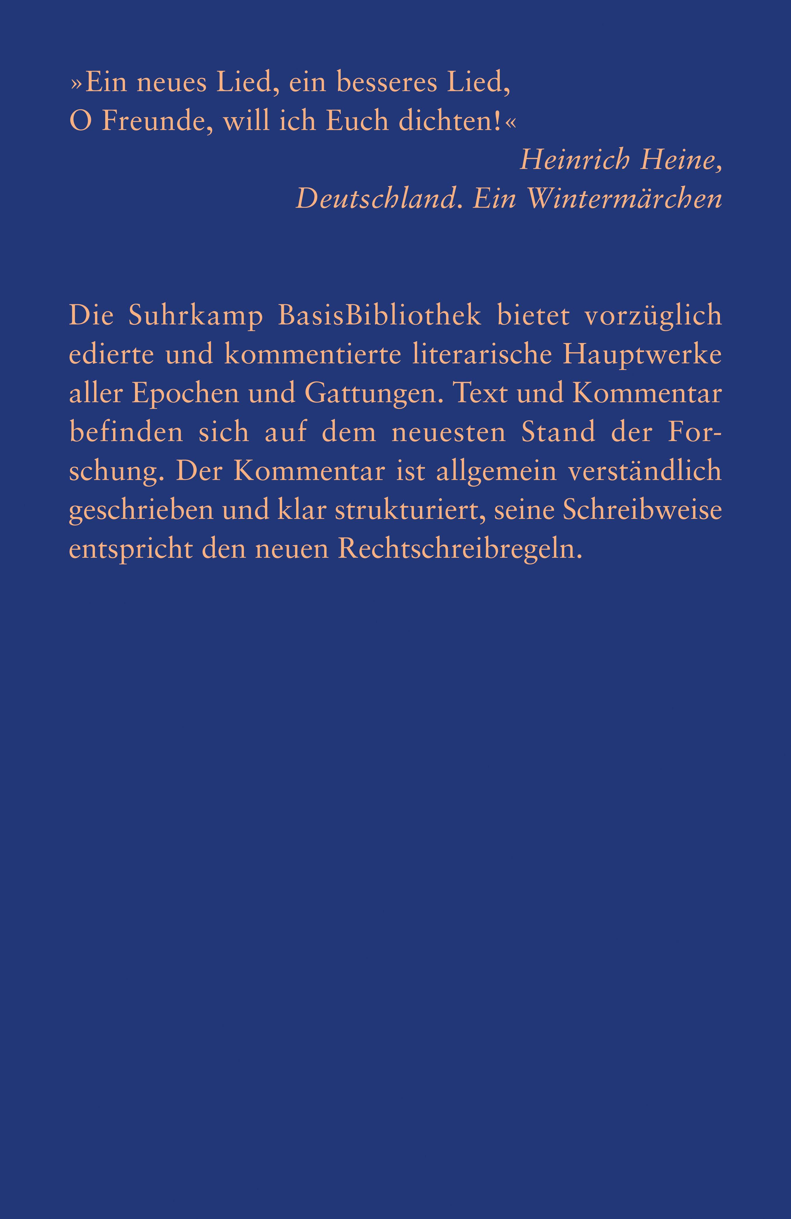 deutschland ein wintermärchen gedicht text
