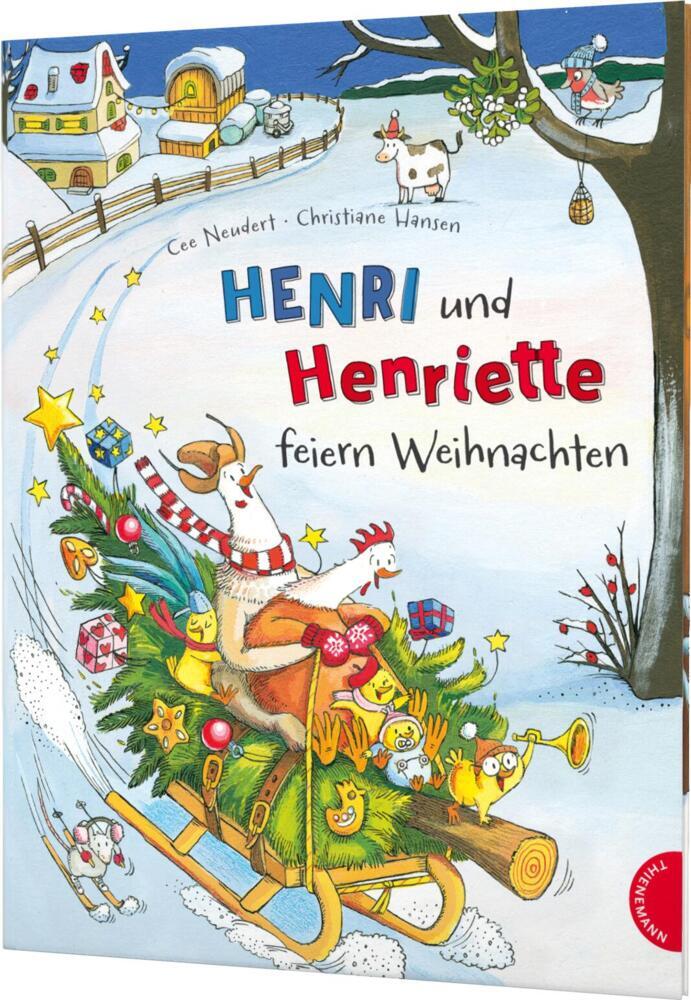 Cee Neudert: Henri und Henriette 2: Henri und Henriette feiern Weihnachten - gebunden