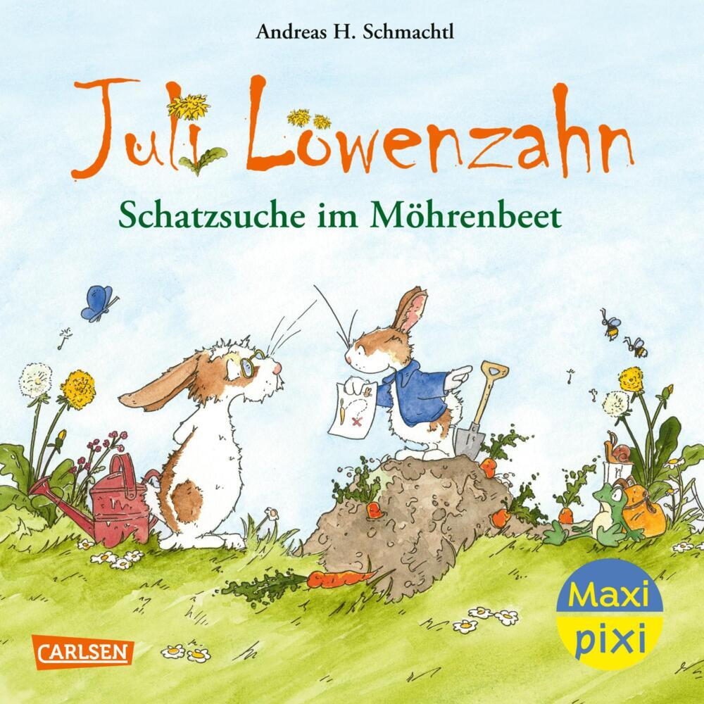 Andreas H. Schmachtl: Maxi Pixi 435: Juli Löwenzahn: Schatzsuche im Möhrenbeet