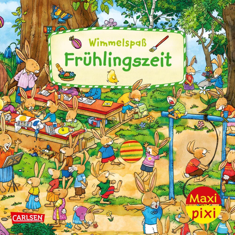 Maxi Pixi 436: Wimmelspaß Frühlingszeit - Taschenbuch