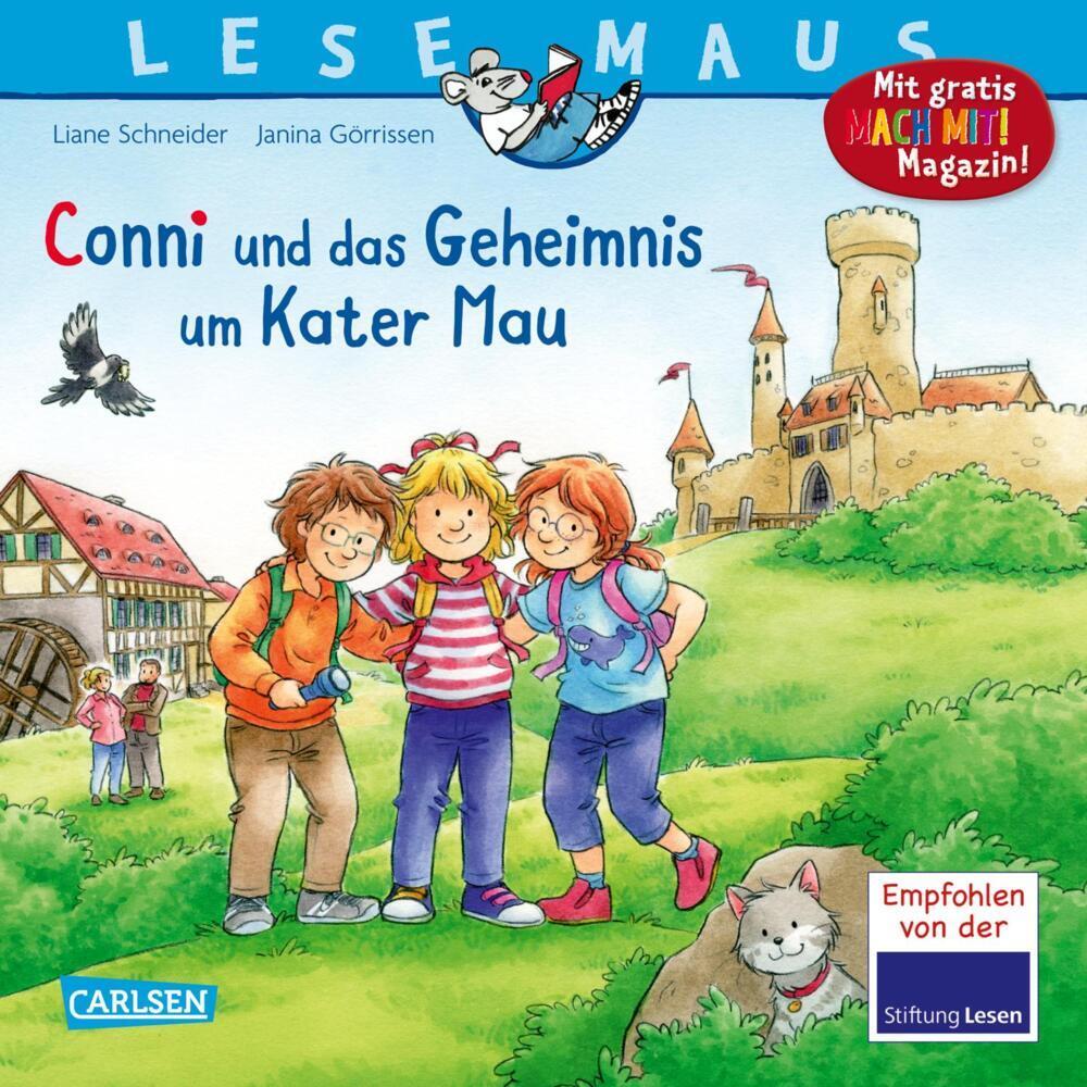 Liane Schneider: LESEMAUS 16: Conni und das Geheimnis um Kater Mau - Taschenbuch