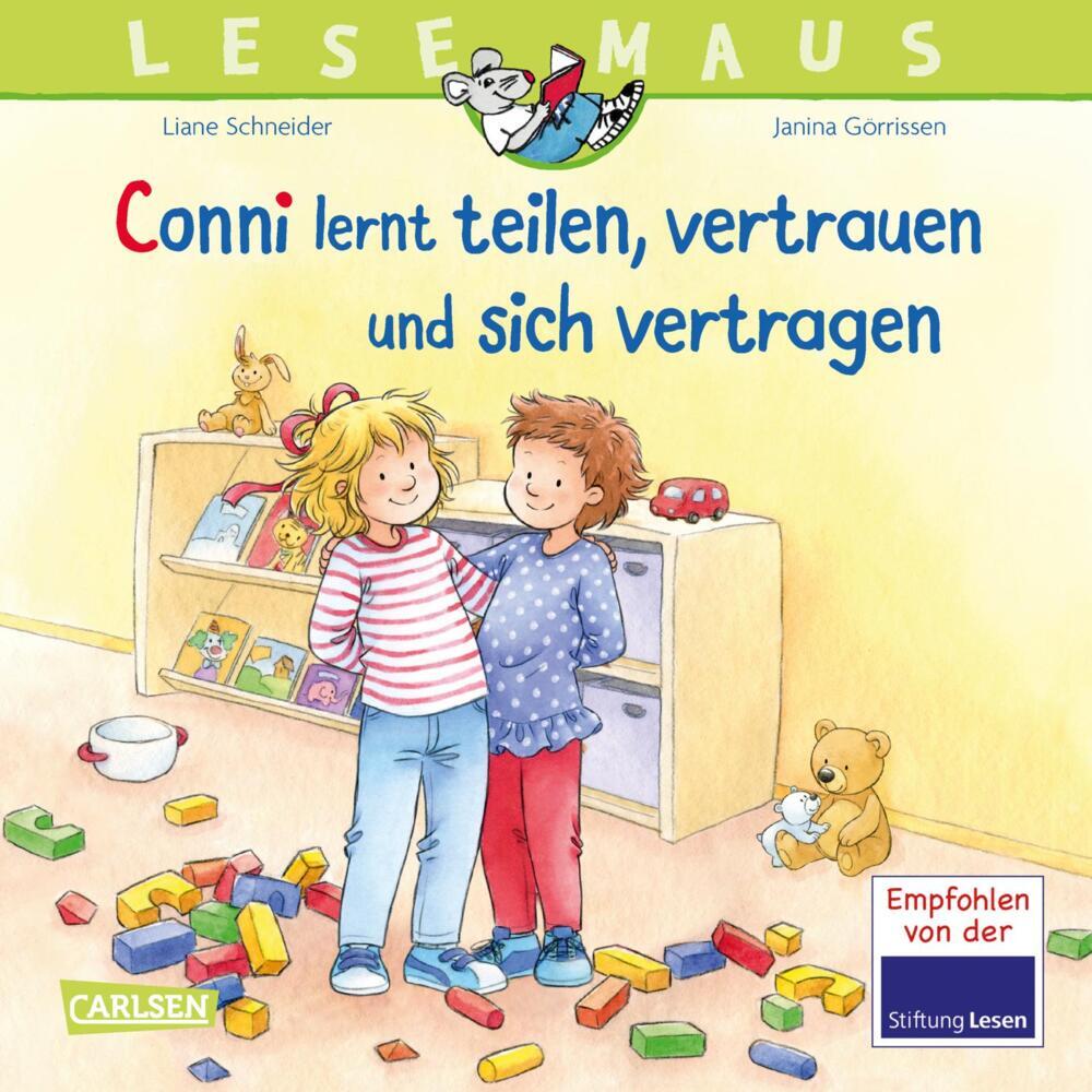 Liane Schneider: LESEMAUS 97: Conni lernt teilen, vertrauen und sich vertragen - Taschenbuch