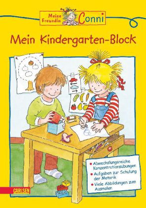 Hanna Sörensen: Conni Gelbe Reihe (Beschäftigungsbuch): Mein Kindergarten-Block - Taschenbuch