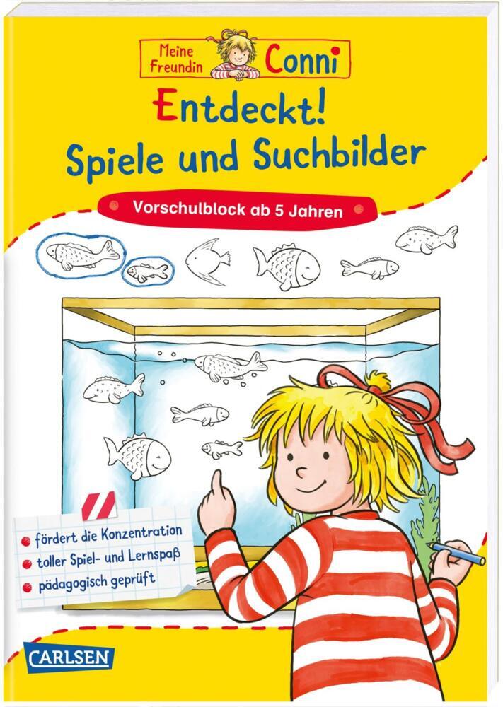 Hanna Sörensen: Conni Gelbe Reihe (Beschäftigungsbuch): Entdeckt! Spiele und Suchbilder - Taschenbuch