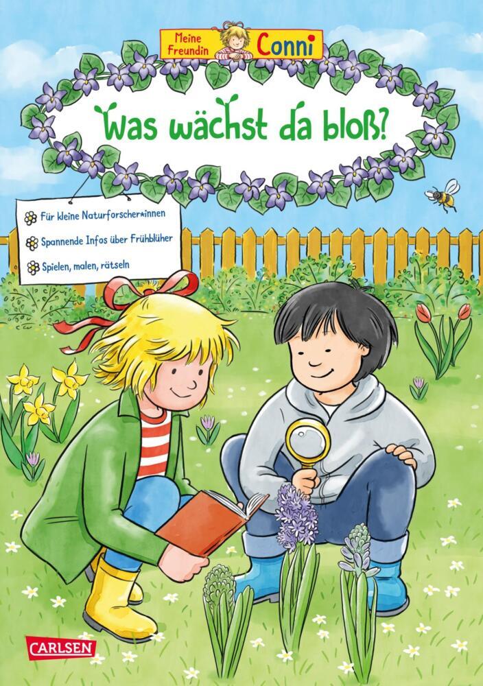 Hanna Sörensen: Conni Gelbe Reihe (Beschäftigungsbuch): Was wächst da bloß? - Taschenbuch