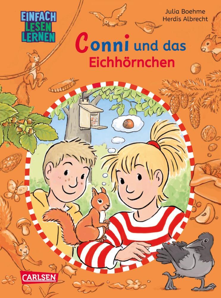 Julia Boehme: Lesen lernen mit Conni: Conni und das Eichhörnchen - gebunden