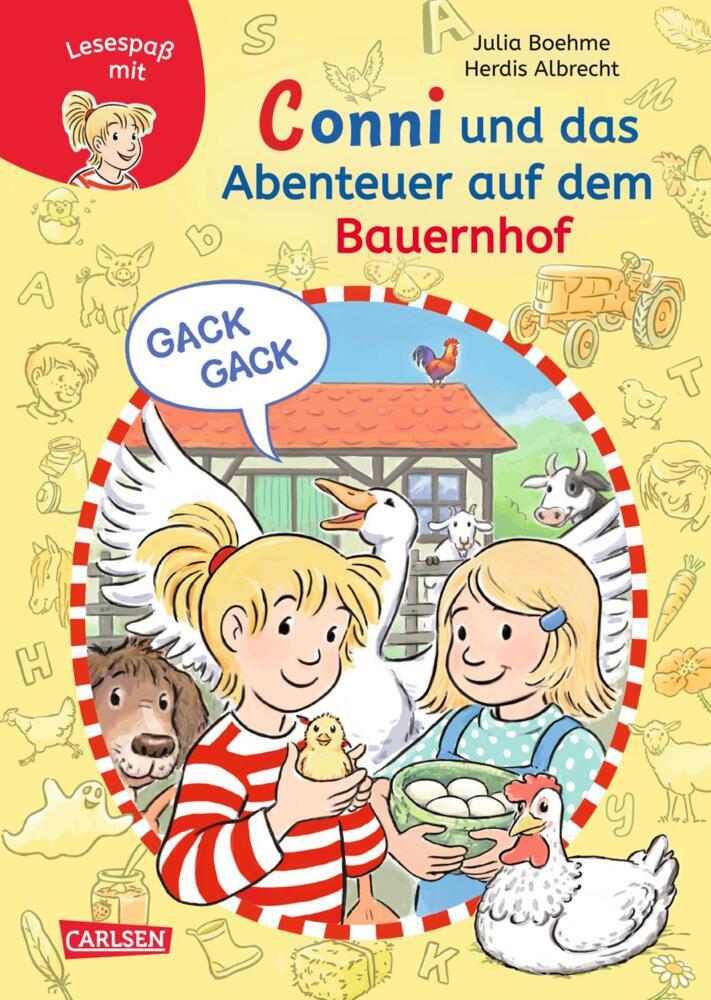 Julia Boehme: Lesen lernen mit Conni: Conni und das Abenteuer auf dem Bauernhof - gebunden