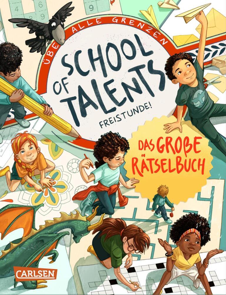 Victoria Hahn: School of Talents: Freistunde - Das große Rätselbuch - Taschenbuch