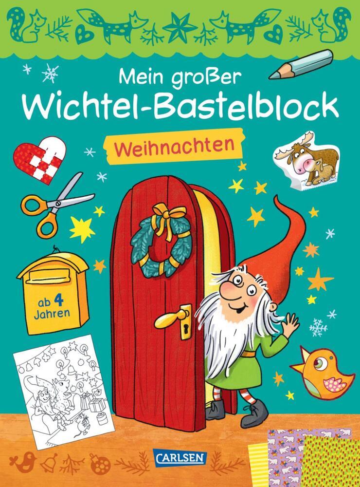 Mein großer Wichtel-Bastelblock - Taschenbuch