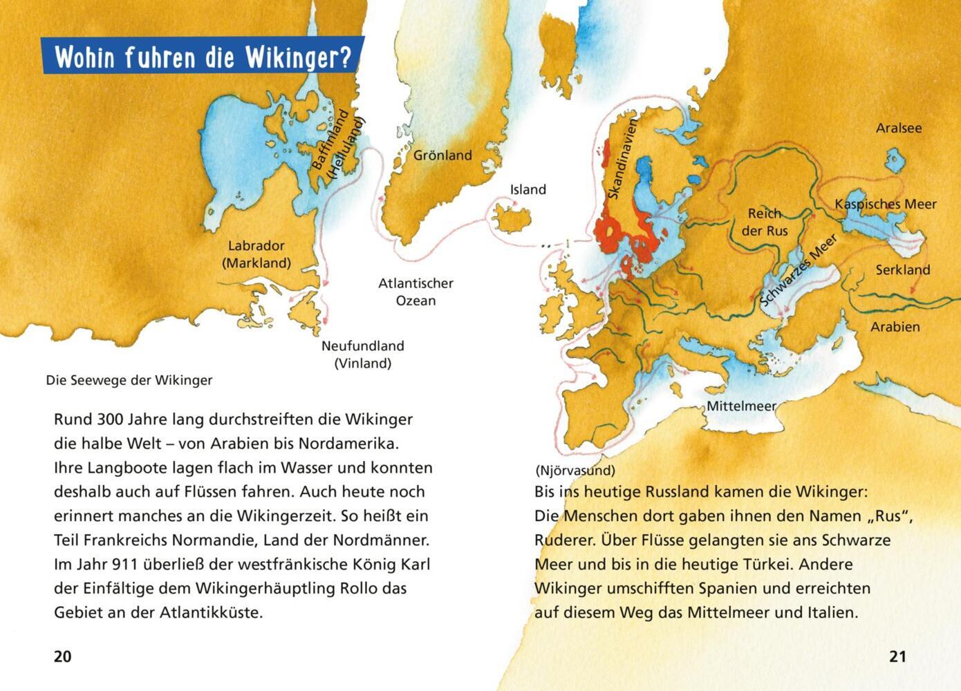 Monika Wittmann: Pixi Wissen 29: Die Wikinger - Taschenbuch