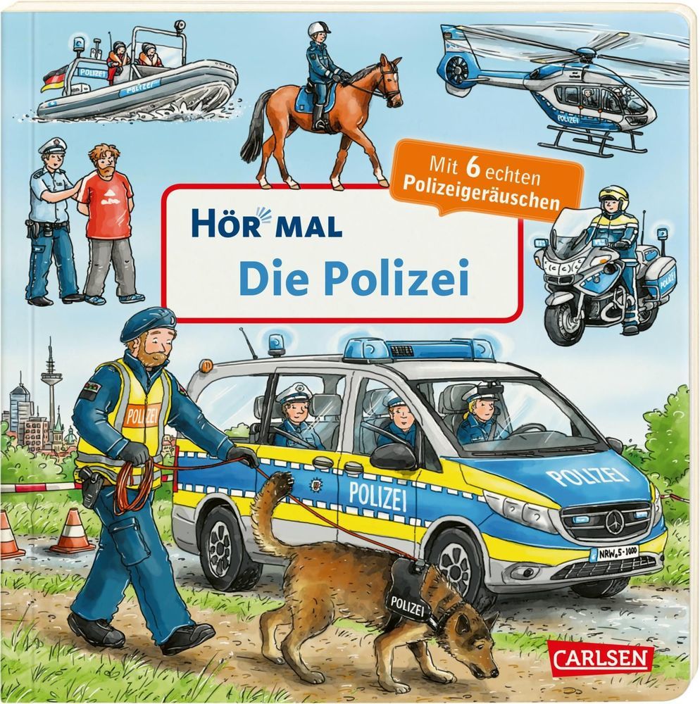 Christian Zimmer: Hör mal (Soundbuch): Die Polizei