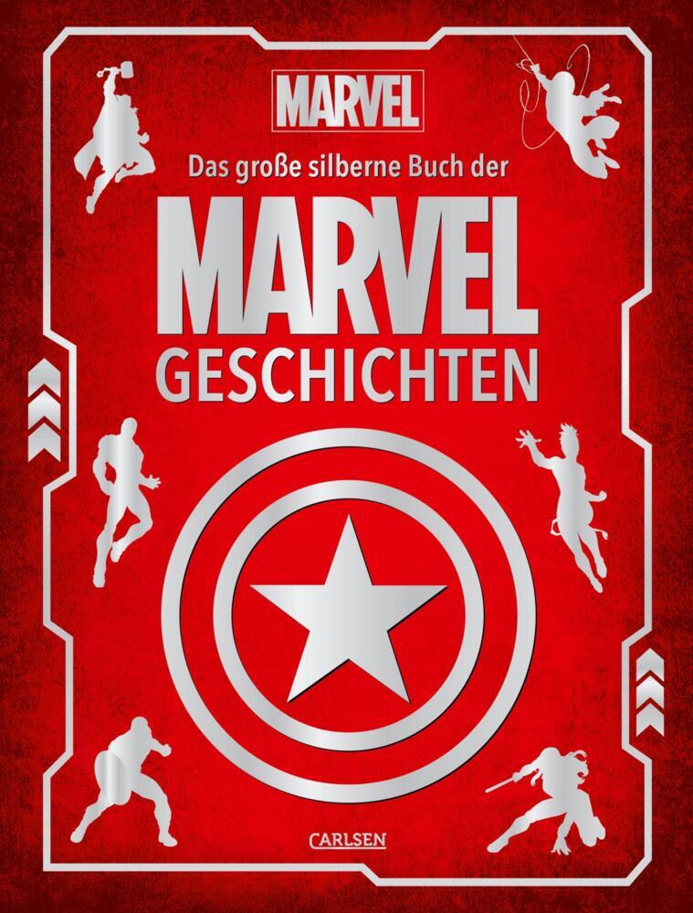 Walt Disney: Marvel: Das große silberne Buch der MARVEL-Geschichten - gebunden