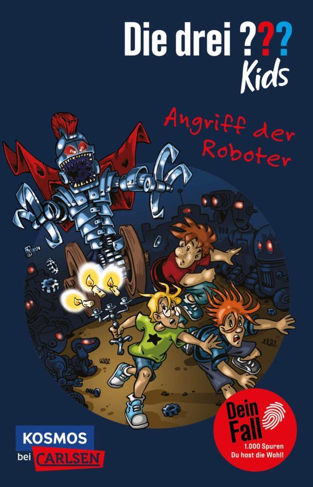 Boris Pfeiffer: Die drei ??? Kids Dein Fall: Angriff der Roboter - Taschenbuch