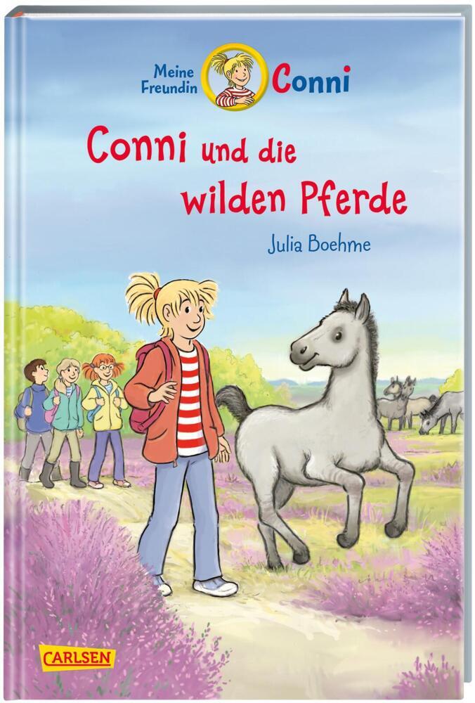 Julia Boehme: Conni Erzählbände 42: Conni und die wilden Pferde - gebunden