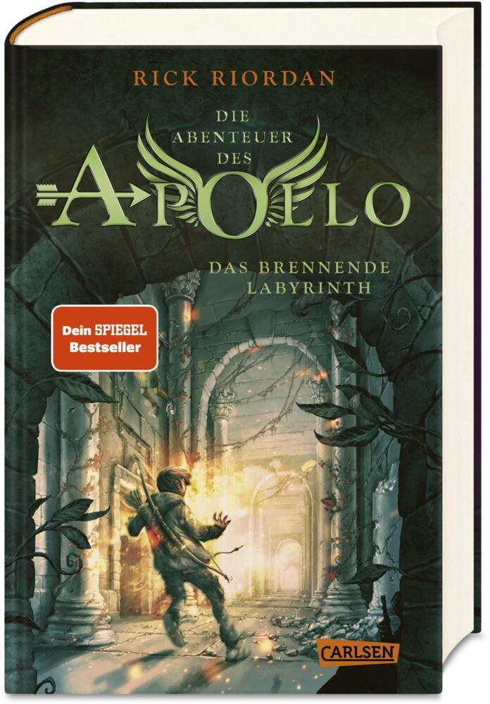 Rick Riordan: Die Abenteuer des Apollo 3: Das brennende Labyrinth - gebunden