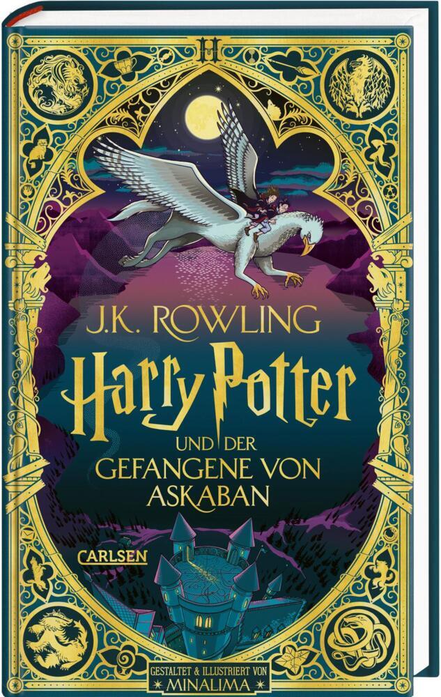 J. K. Rowling: Harry Potter und der Gefangene von Askaban (MinaLima-Edition mit 3D-Papierkunst 3) - gebunden