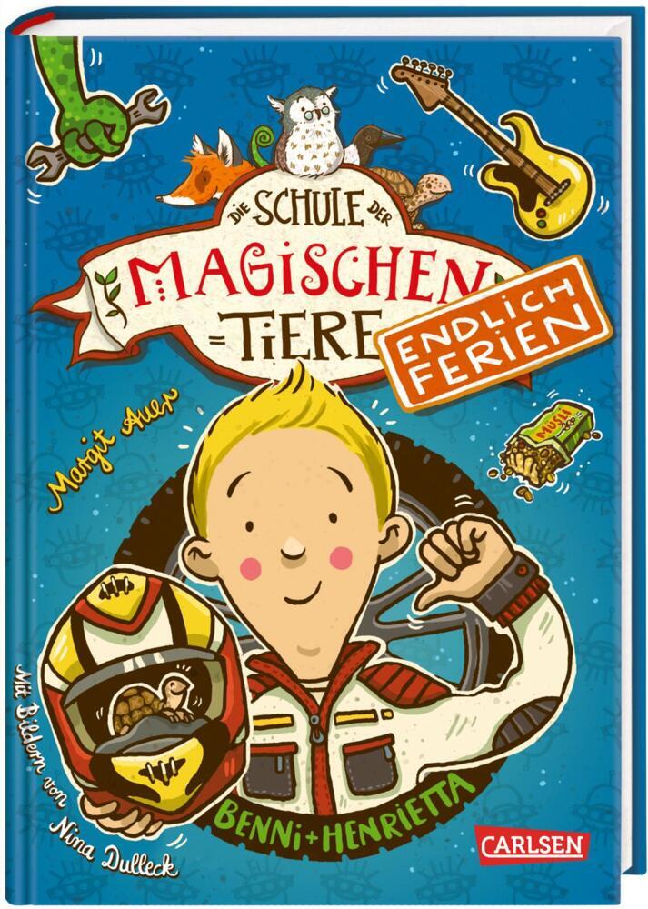 Margit Auer: Die Schule der magischen Tiere. Endlich Ferien 5: Benni und Henrietta - gebunden