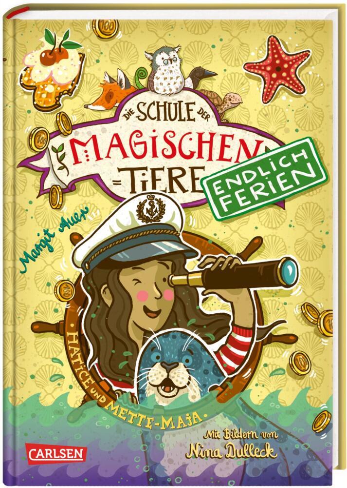 Margit Auer: Die Schule der magischen Tiere. Endlich Ferien 6: Hatice und Mette-Maja - gebunden