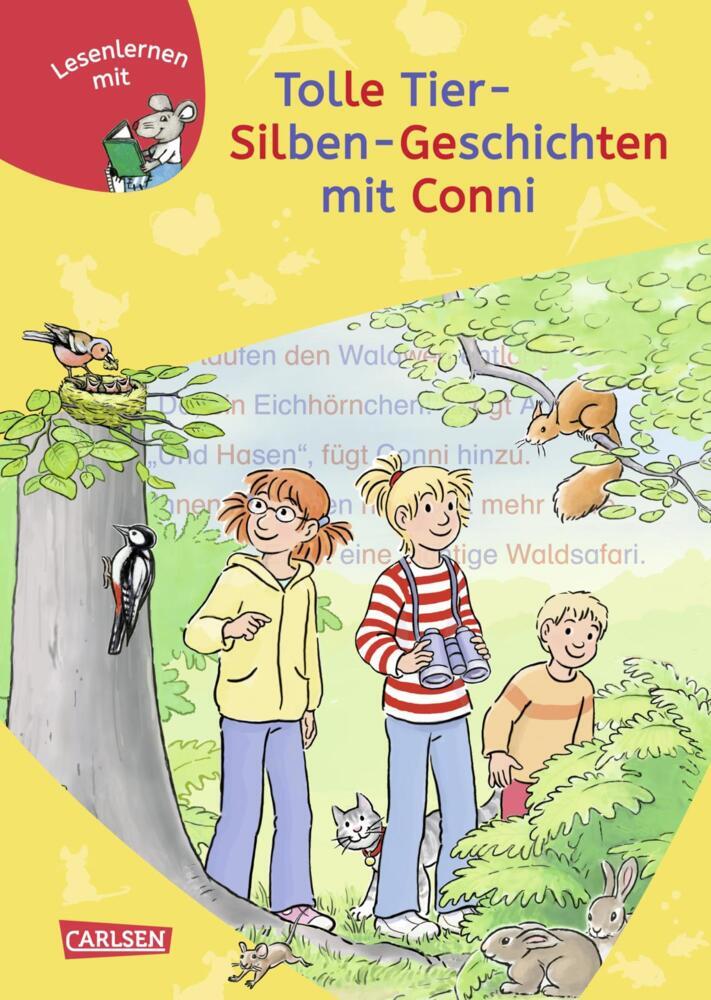 Julia Boehme: Lesen lernen mit Conni: Tolle Tier-Silben-Geschichten mit Conni - gebunden