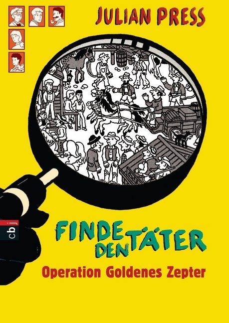 Julian Press: Finde den Täter - Operation Goldenes Zepter - gebunden