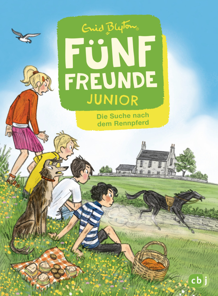 Enid Blyton: Fünf Freunde JUNIOR - Die Suche nach dem Rennpferd - gebunden