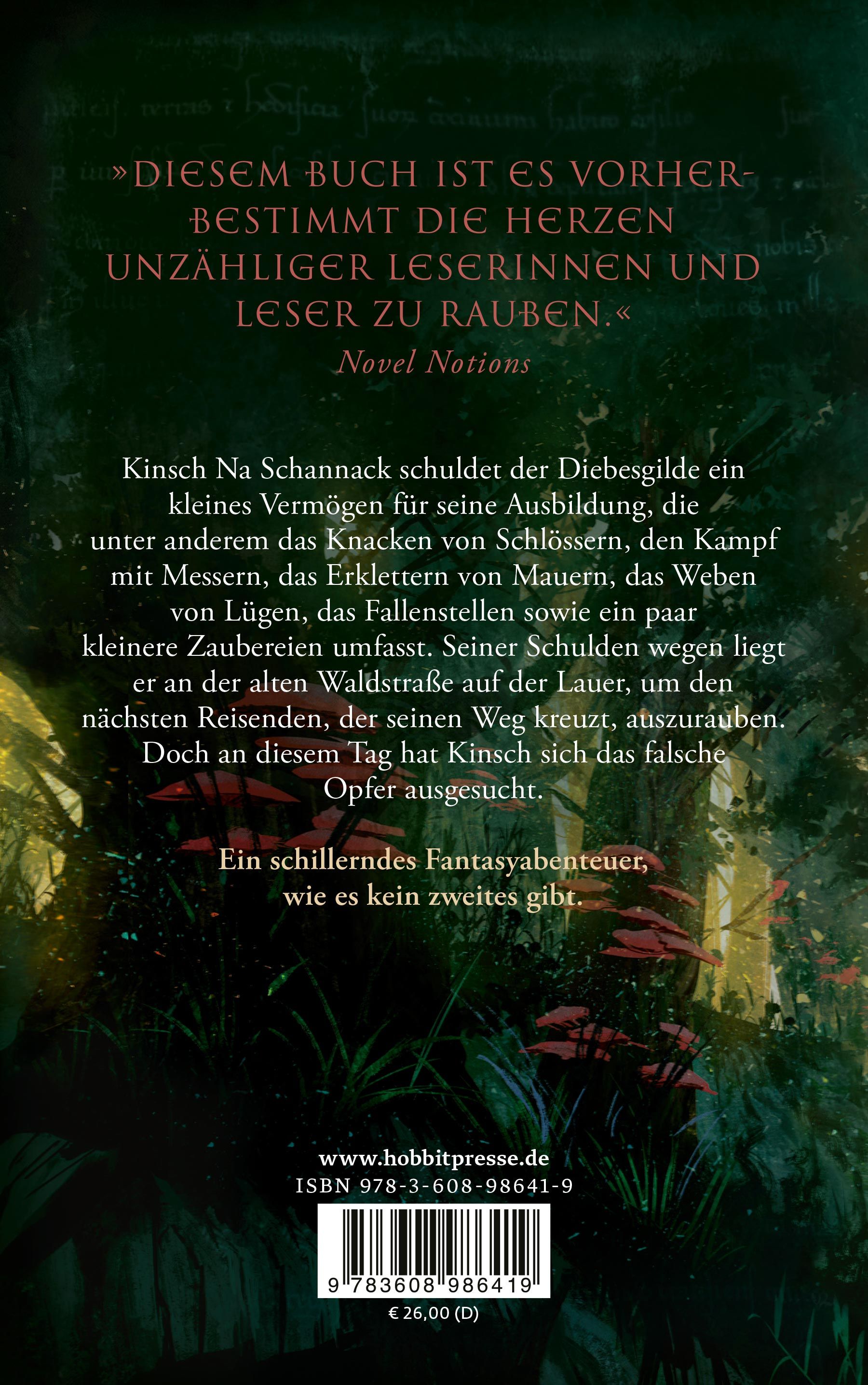 Christopher Buehlman Der schwarzzüngige Dieb (Schwarzzunge, Bd. 1) » Buch