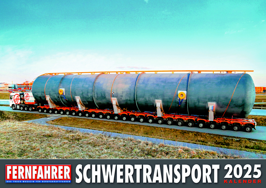 Schwertransport Kalender 2025