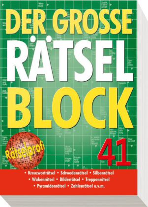 Der große Rätselblock Band 41. Bd.41 - Taschenbuch