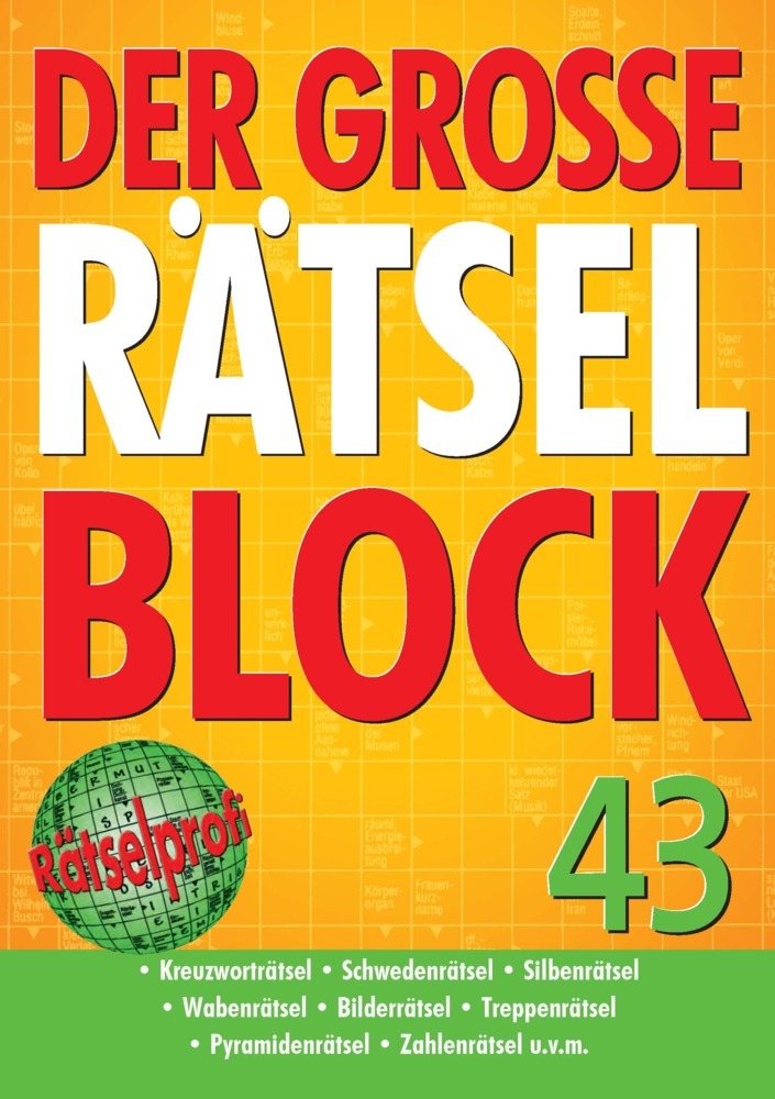 Der große Rätselblock. Bd.43 - Taschenbuch