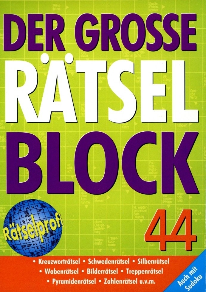 Der große Rätselblock 44