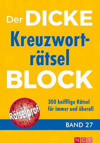 Der dicke Kreuzworträtsel-Block. Bd.27 - Taschenbuch