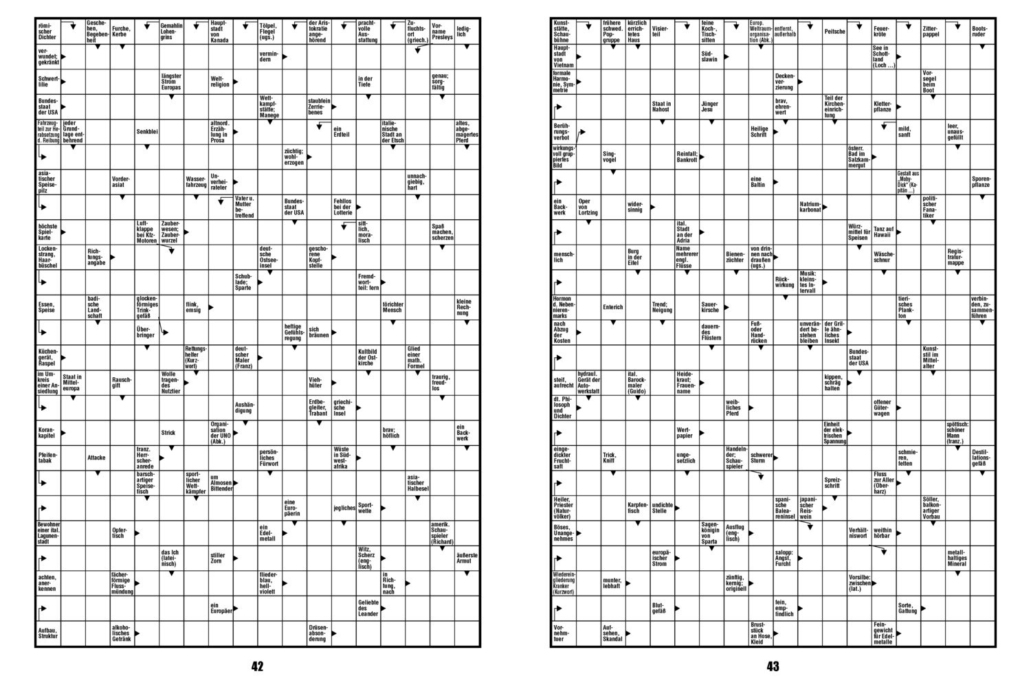 Kreuzworträtsel - Taschenbuch