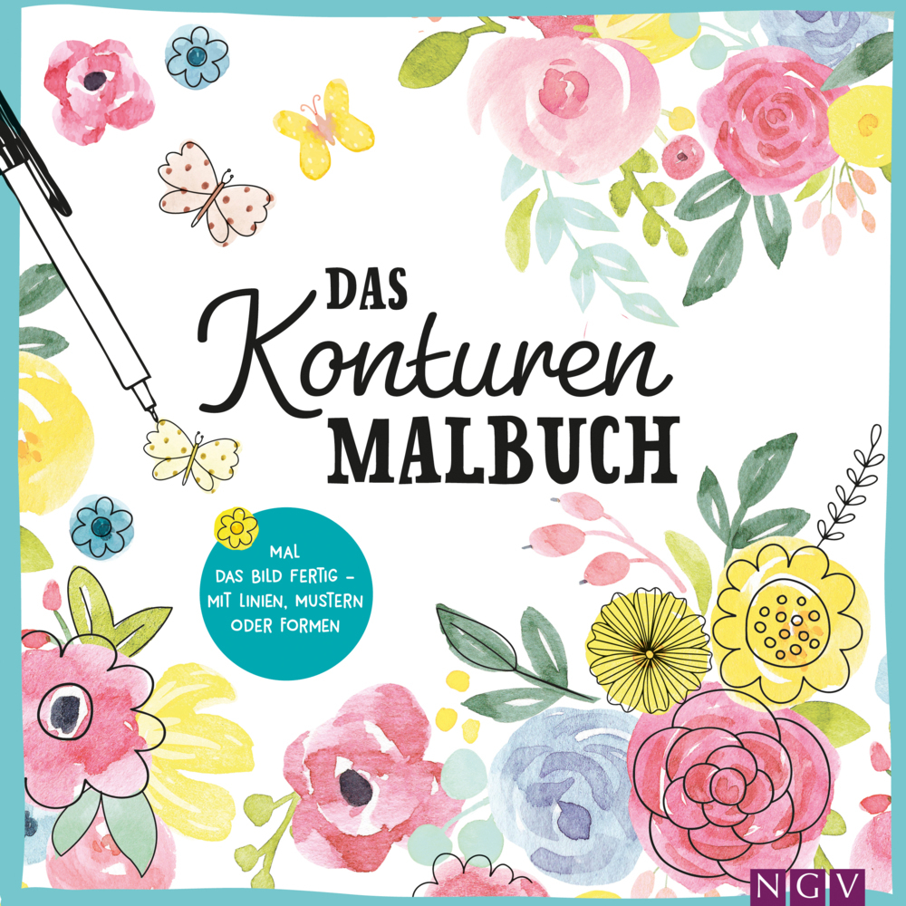 Das Konturen-Malbuch - Taschenbuch