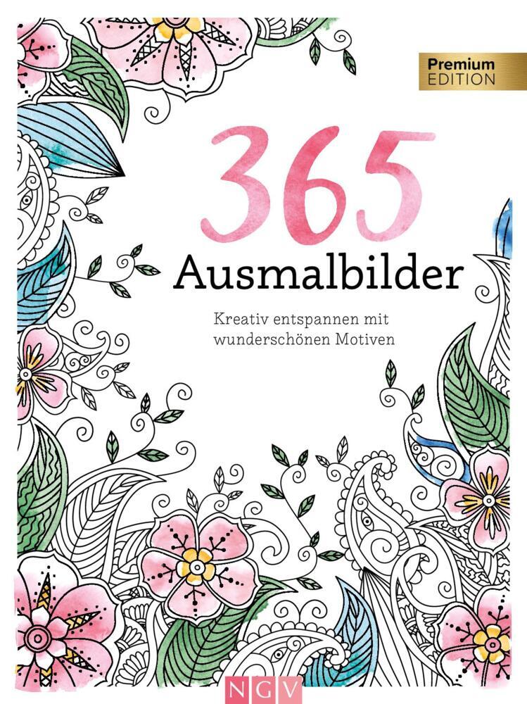 365 Ausmalbilder - Taschenbuch