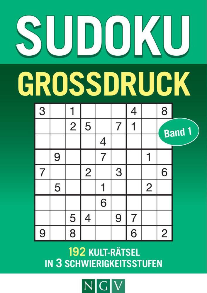 Sudoku Großdruck - Band 1 - Taschenbuch