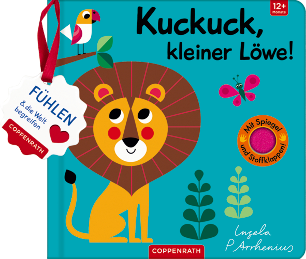 Mein Filz-Fühlbuch: Kuckuck, kleiner Löwe!