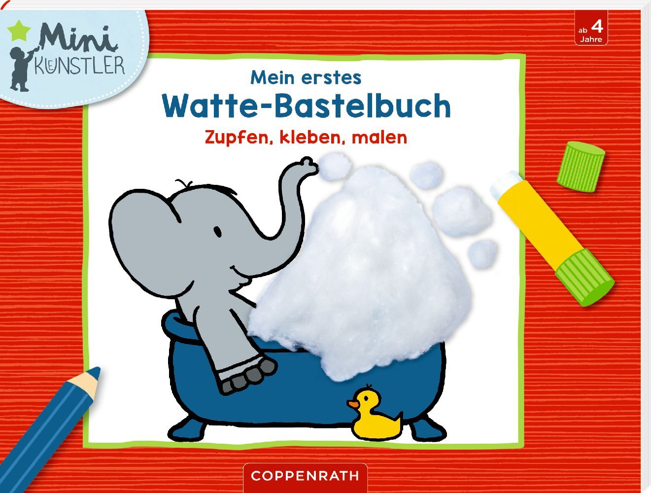 Mein erstes Watte-Bastelbuch - Taschenbuch