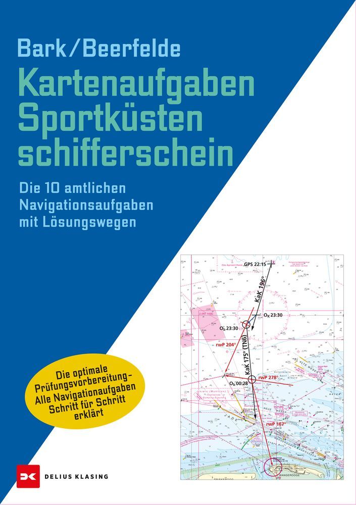 Rainer Beerfelde: Kartenaufgaben Sportküstenschifferschein - Ringbuch