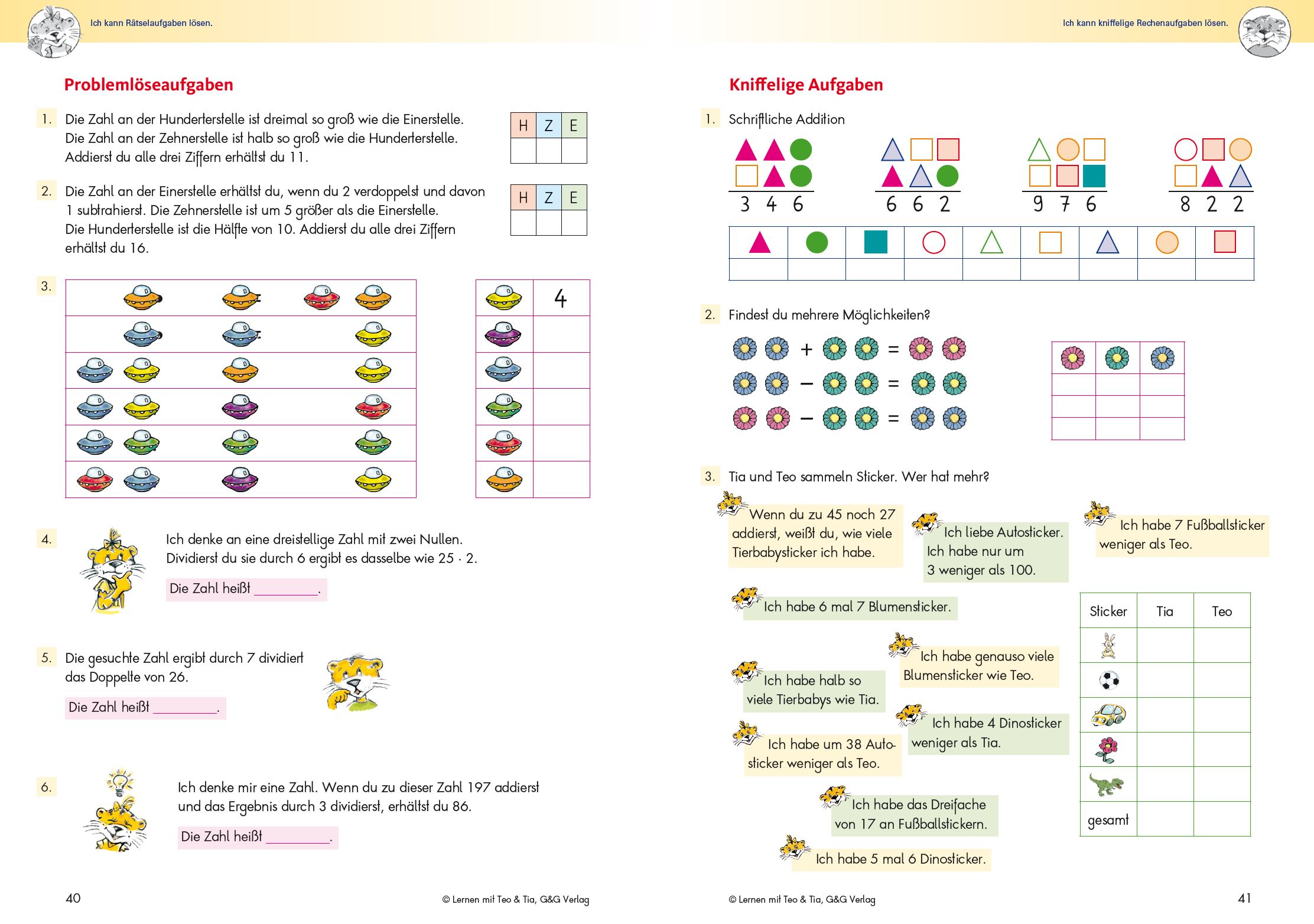 Regina Zeindl-Steiner - Lernen mit Teo und Tia Mathematik - 3. Klasse