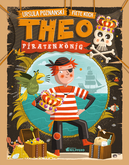 Ursula Poznanski: Theo Piratenkönig - gebunden